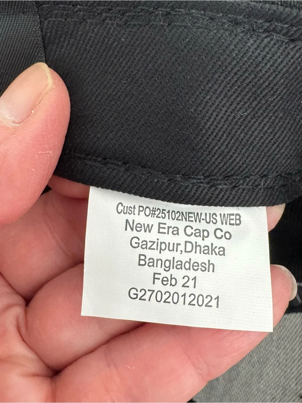 Supreme NEW ERA Cap 7 1/4 Polyester Black Men